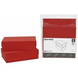 Buntbox 2 BUNTBOX L Geschenkboxen 3,6 l rot 26,6 x 17,2 x 7,8 cm