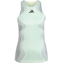 adidas Pro Funktionstank Damen in semi green spark-green spark, Größe L - grün