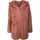 URBAN CLASSICS Teddy Mantel Dark Rose 3XL