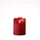 MARELIDA LED Kerze mit beweglicher Flamme 10 cm rot