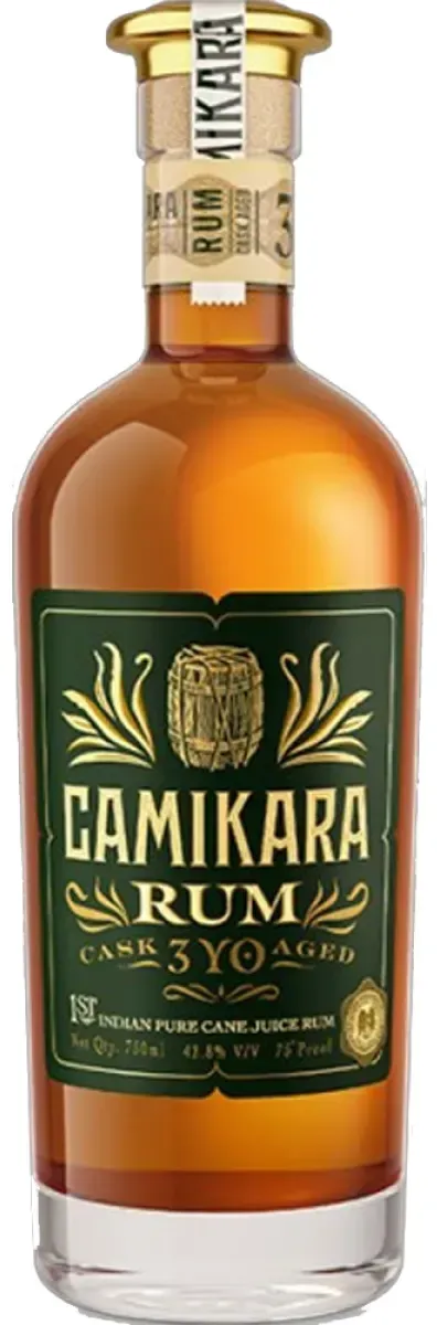 Camikara Indian Pure Cane Juice Rum 3 Years 42,8% vol. 0,7 l