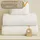 Totsy Baby Baby Bettdecke und Kissen Kinderdecke 90x120 cm - Kinderbettdecke Kinder Bettdecken Set und Decke für Kleinkind Babybett Mikrofaser Weiß - Weiß