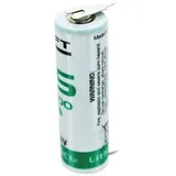 Saft LS14500CNA Lithium Batterie mit 2er Print Kontakten