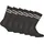 Fila UNISEX LIFESTYLE PLAIN SOCKS 6er Pack Schwarz 43-46