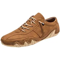 Barfußschuhe Herren Damen Leder Rutschfester Barfuss Schuhe Wasserdichte und Atmungsaktive Ergonomischer Orthopädische Barfussschuhe Low Top Outdoor Bequeme Barefoot Shoes Für Unisex - 48 EU