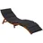 Merxx Honopu Sonnenliege 180 x 54 x 60 cm Grau