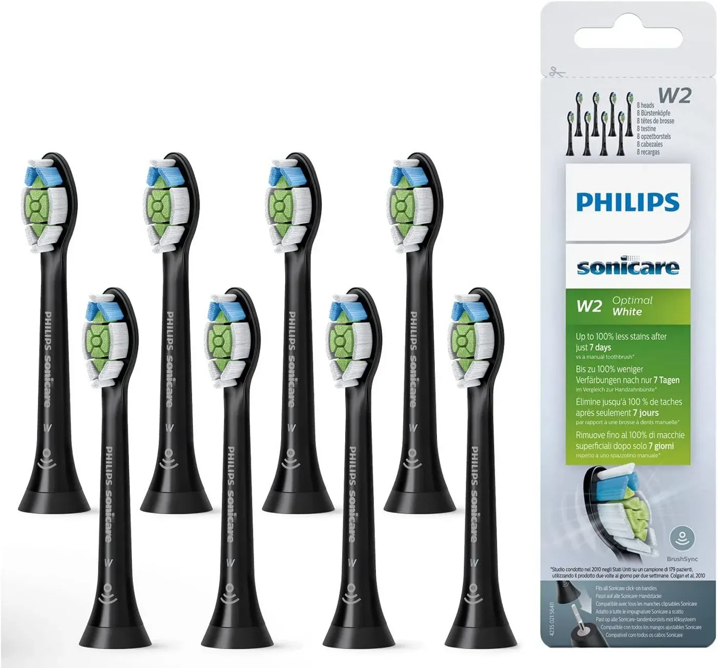 Preisvergleich Produktbild Philips Ersatzbürste, (8-tlg)