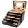 Windrose Schmuckkoffer Jewelry Box Big (Set, 2 St) schwarz