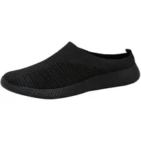 Orthopädische Schuhe Sneaker Damen Ergonomischer Schmerzlinderungs Sommer Barfußschuhe Leicht Atmungsaktive Lässige Bequeme Sportschuhe Turnschuhe Laufschuhe Fersensporn Schuhe Damen (Black, 40) - 40 EU