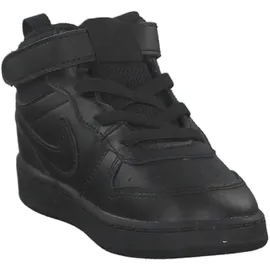 Nike Court Borough Mid 2 Kinder Schwarz 18,5