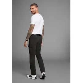 Bruno Banani Cargohose straight fit Schwarz 33 32