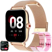 Smartwatch Damen Mit Telefonfunktion, 1,69 Fitnessuhr Damen, Fitness Tracker Uhr