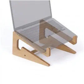 Relaxdays Laptop-Ständer für 10–15 Zoll Hellbraun