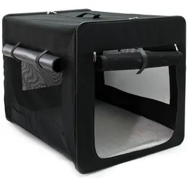 fudajo Faltbare Transportbox XXL Schwarz