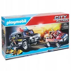 Playmobil Polizei verfolgt die Bankräuber