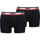 Levis Levi's® 2er-Set Boxershorts, 37149-0804 Schwarz8720245438094