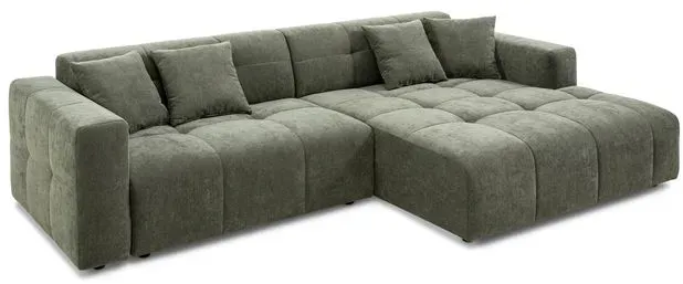 SOMETA Ecksofa Altea Stoff Moos