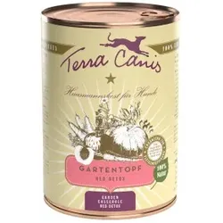 Terra Canis Gartentopf 6x400g Red Detox