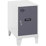 simonlocker montadas Simonrack Mini-schrank Weiß Und Anthrazit 575x300x500 Mm