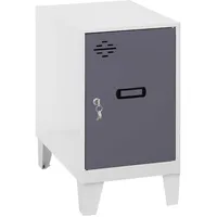 simonlocker montadas Simonrack Mini-schrank Weiß Und Anthrazit 575x300x500 Mm