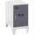 simonlocker montadas Simonrack Mini-schrank Weiß Und Anthrazit 575x300x500 Mm