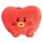Line Friends BT21 TATA Pong Pong 8 cm Rot/Blau