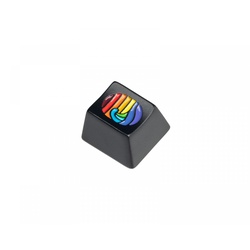 Keychron Colorful Great Wave Zinc Alloy Artisan Keycap - Schwarz