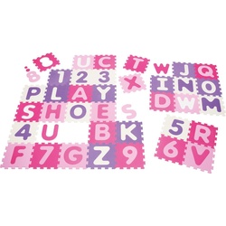 Playshoes Puzzlematte EVA-Puzzlematten 36-teilig pastell