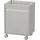 Duravit Ketho Rollcontainer 50x36x67cm, Tür rechts, betongrau matt
