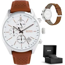 HUGO BOSS Grand Prix Edelstahl 44 mm HB1513475