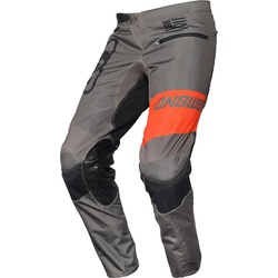Answer Arkon OPS Motocross Hose, grau-orange, Größe 30 für Männer