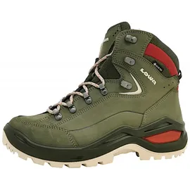 Lowa Renegade Evo GTX Mid Damen Graugrün/Panna 39