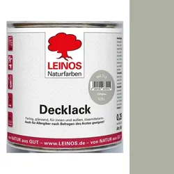 Leinos Decklack 840 Lichtgrau - 0,25 l Dose