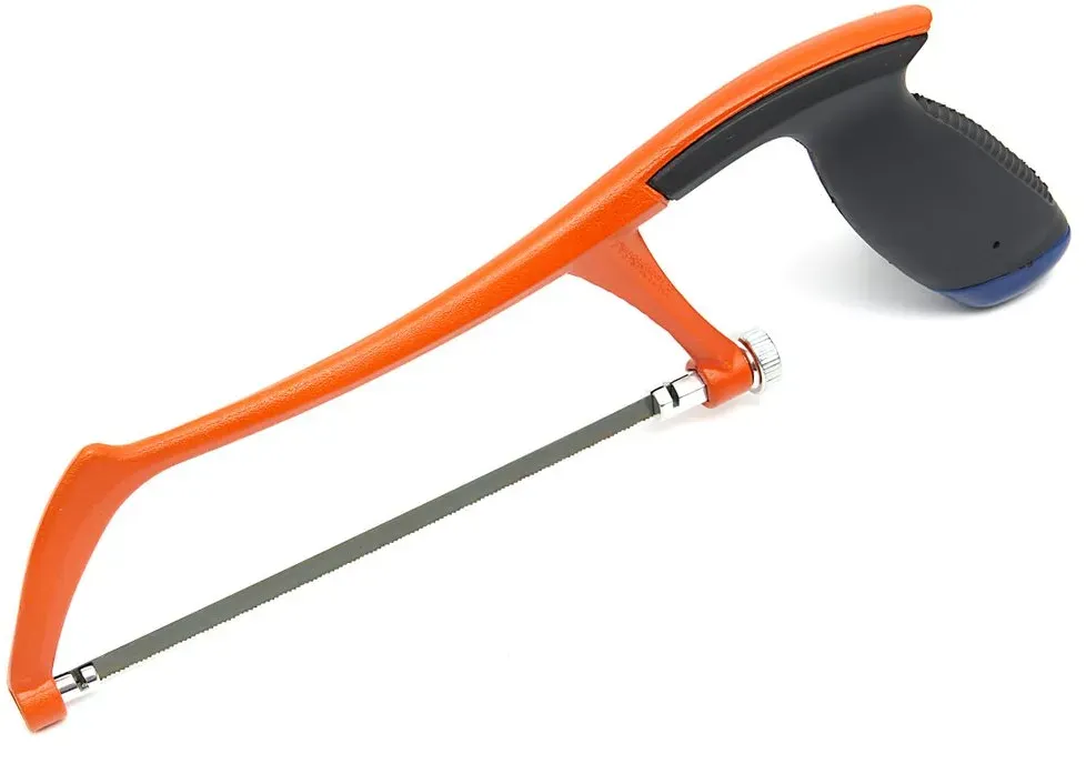 HBM 150 mm. Professioneller Dual Grip Bügelsägenhalter, Sägehalter