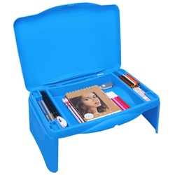 Belle Vous Dekoobjekt Belle Vous Mehrzweck Betttisch faltbar - tragbarer Laptoptisch zum blau
