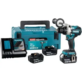 Makita DDF486RT3J inkl. 3 x 5,0 Ah + Ladegerät + Makpac