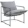 [en.casa] Sessel Utsjoki Textil 61 x 90 x 70 cm Schwarz/Dunkelgrau mit Kissen