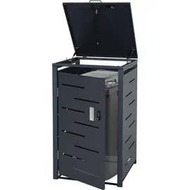 MCW Mülltonnenverkleidung E83 103 x 60 x 62 cm grau