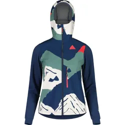Maloja SennesM. Printed midnight mountain glow (8809) M