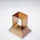 Steinberg Serie 432 Hocker aus Polyresin 400x270x430mm maron