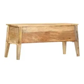 vidaXL Aufbewahrungstruhe 99 x 35 x 48 cm Massivholz Mango