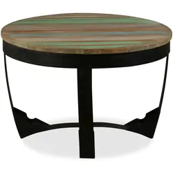 vidaXL Couchtisch 60x40 cm : Material - Altholz Massiv