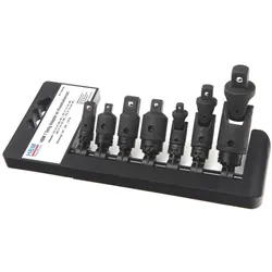 HBM 7-teiliges Stromadapter- und Knieset