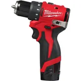Milwaukee M12 BLDDRC-202C inkl. 2 x 2,0 Ah + Koffer