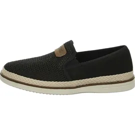 Rieker Espadrilles Herren Schwarz 40