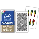 Modiano Blaue Napoletane Spielkarten zum 150. Jahrestag