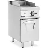 Royal Catering Gas-Grillplatte Unterschrank 6 kW geriffelt Propan/LPG/Erdgas 50 - 300 °C - Propangas / LPG / Erdgas - -