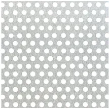 GAH Alberts Lochblech Aluminium natur 250 x 1,5 x 500 mm runde Lochung