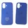 Apple iPhone 16 Silikon Case mit MagSafe ultramarin