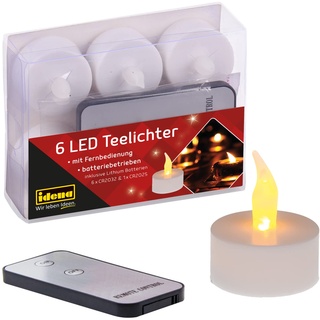 IDENA LED Teelichter 6 St.